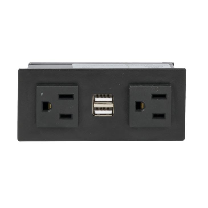 Recessed Desk Socket With Usb