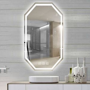 Wandspiegel met LED-verlichting