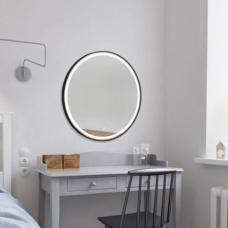 Black Frame Led Mirror Black Frame Led Mirror